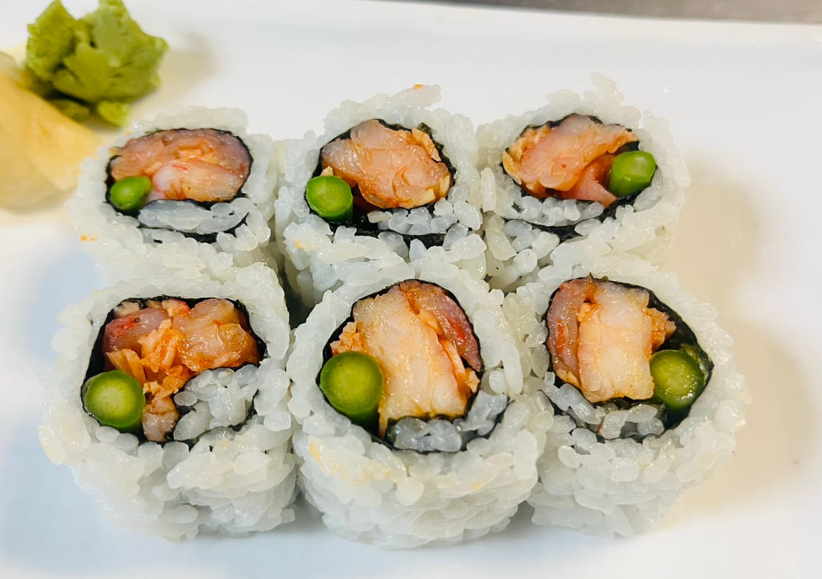 Spicy Shrimp Roll.