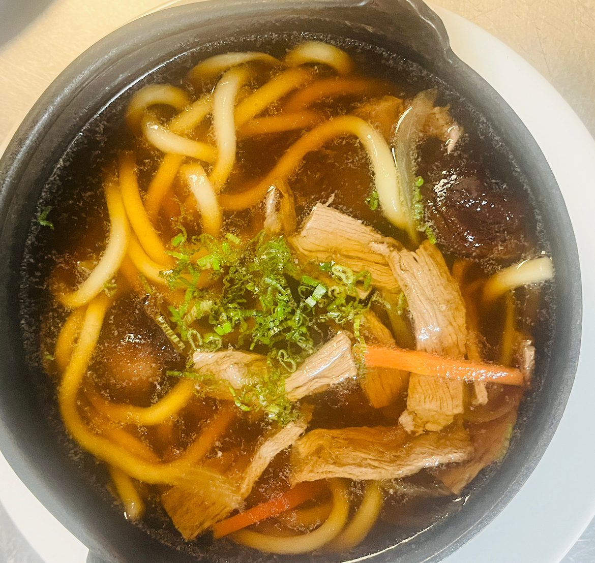 Beef Udon Soup.