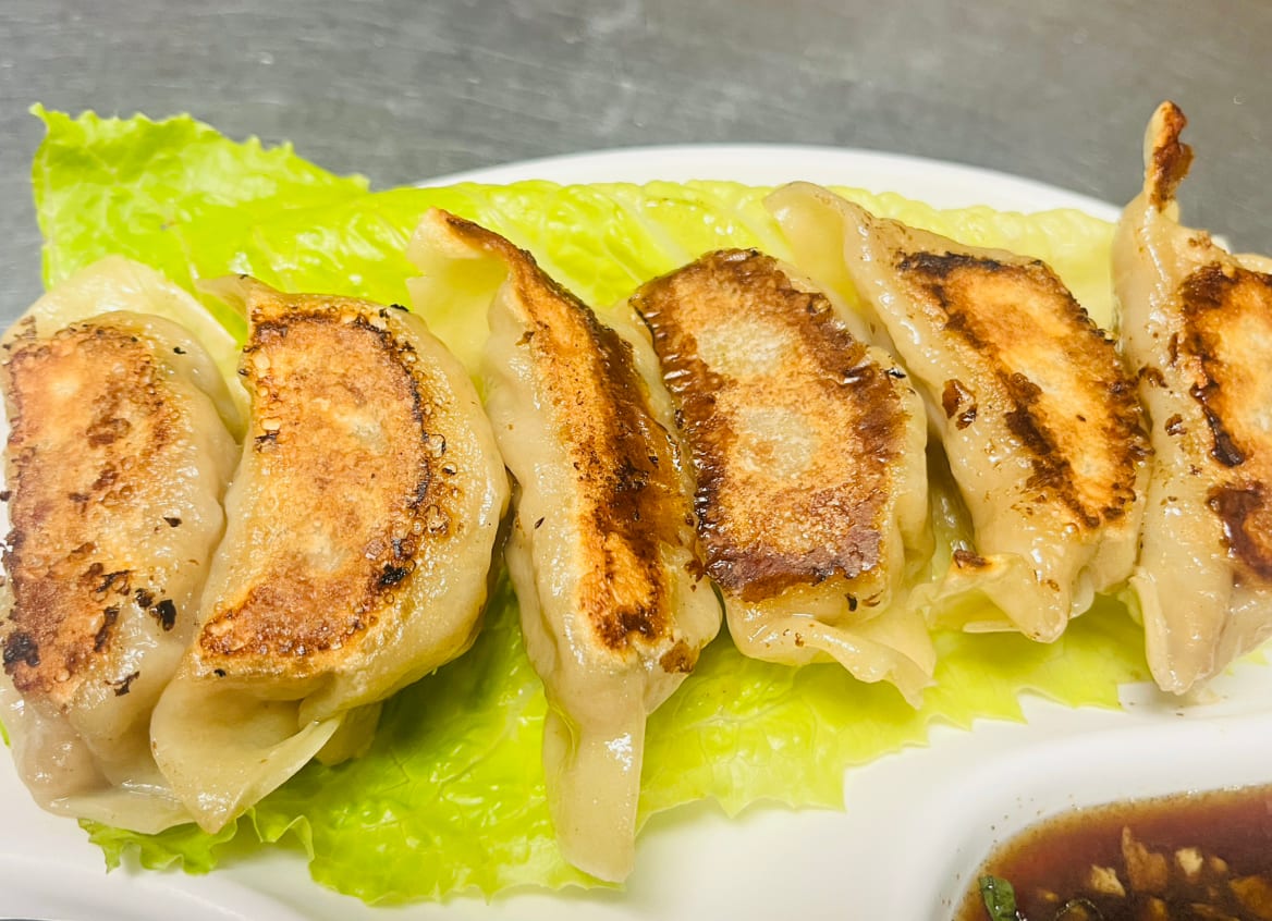 Gyoza Dumplings.
