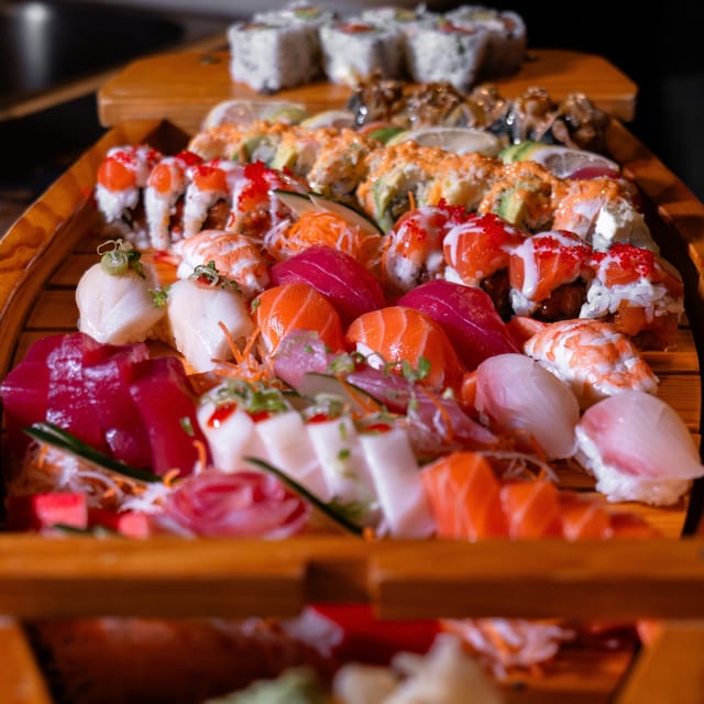 Samurai Boat for Four Platter.