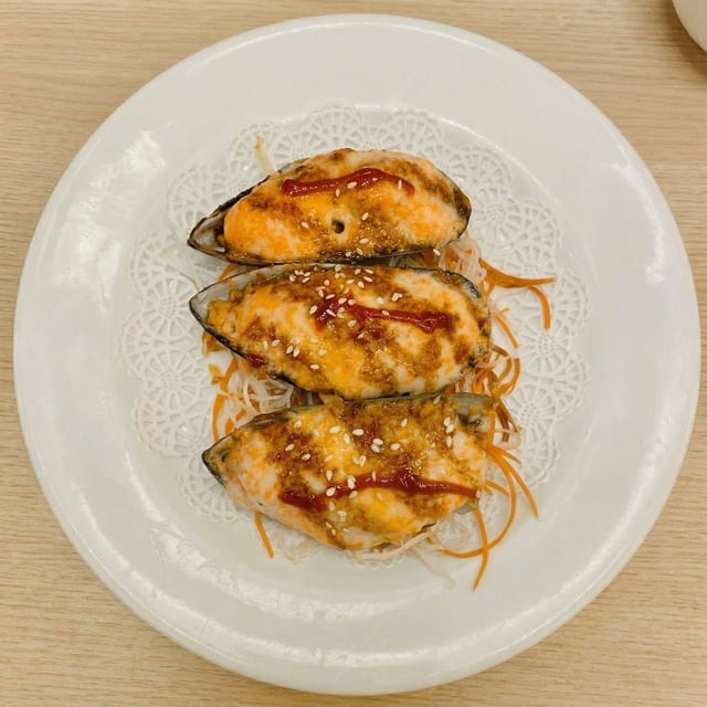 Spicy Green Mussels.