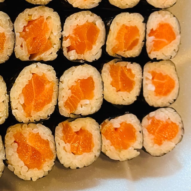 Spicy Salmon Roll.