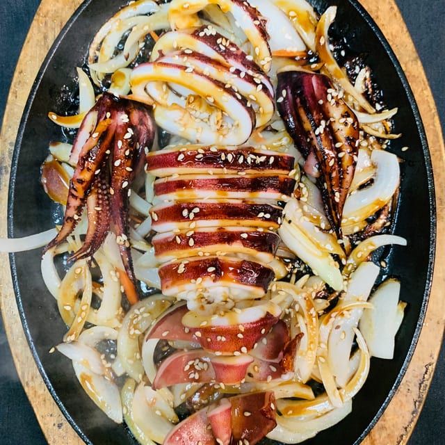 BBQ Calamari.